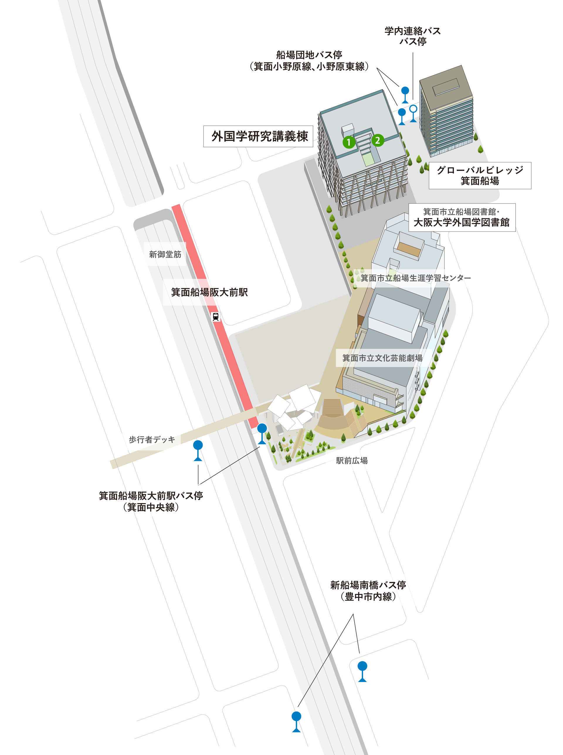 キャンパスマップ(Campus Map)