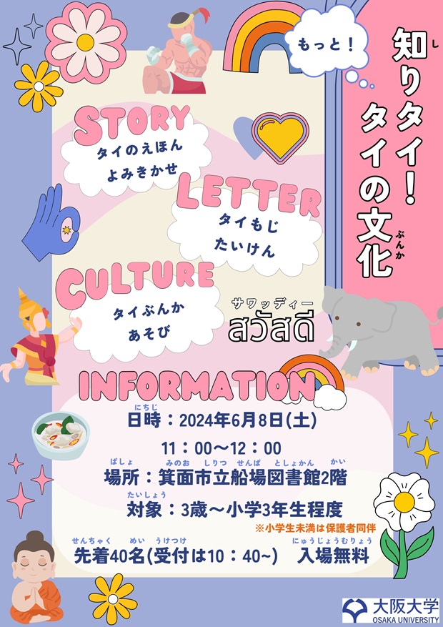 告知用ポスター表面